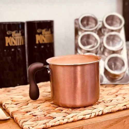 Jarro hervidor aluminio 14 cm c/antiadherente cerámico degradado - Imagen 5