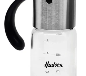 Aceitero / Vinagrero vidrio y acero inox