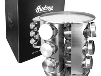 Set x 12 pzas especieros con base giratoria