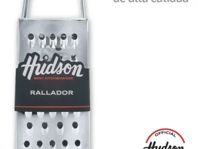 Rallador 21 cm 4 caras acero inox c/contenedor