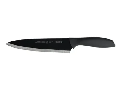 Cuchillo Chef 8" Basic Acero c/antiadherente Negro