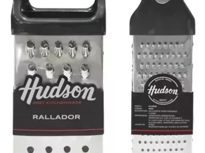 Rallador 22 cm 4 caras acero Inox mango plástico