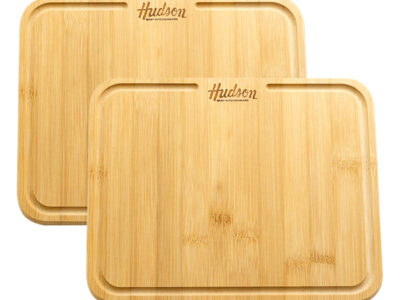 Set x 2 platos asado rectangular 21 x 26 cm Bambú