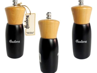 Molinillo de madera Negro 15 cm