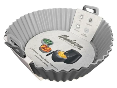 Set x 2 unid molde redondo 22 cm silicona AIR FRYER